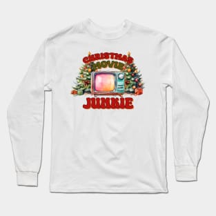 Christmas Movie Junkie Long Sleeve T-Shirt